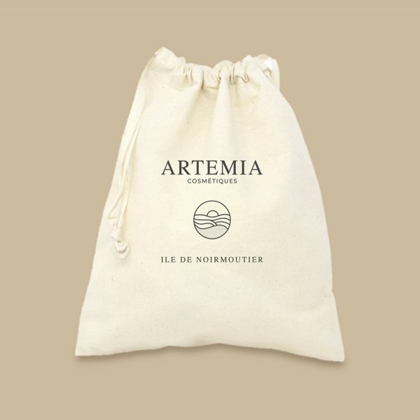 Pochette coton bio artemia